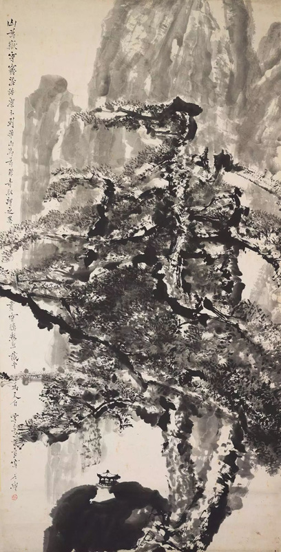 中國(guó)嘉德2017秋拍精品預(yù)覽 | 華山真豪杰，皓雪騰熱血 | 石魯致馬良《山岳雪霽圖》