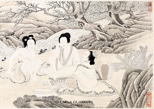 中國嘉德2018秋拍精品導(dǎo)覽 | 仙花示幻 蒲團水月——于非闇《醉真圖》小析