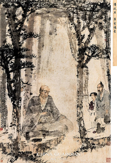 中國嘉德2018秋拍精品導覽 | 人人送酒不須沽 ——傅抱石和他的《醉僧圖》
