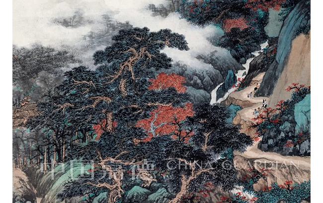 中國(guó)嘉德2019春拍精品導(dǎo)覽 | “南畫(huà)正脈”與吳湖帆《董北苑秋嶺橫云》