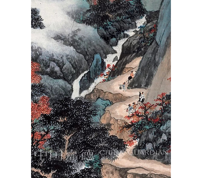 中國(guó)嘉德2019春拍精品導(dǎo)覽 | “南畫(huà)正脈”與吳湖帆《董北苑秋嶺橫云》