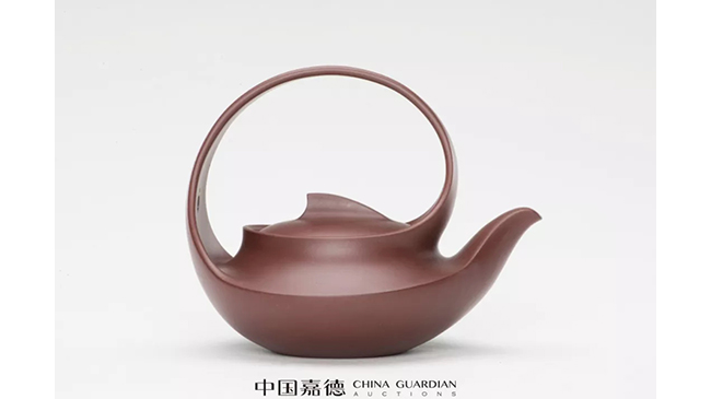 中國嘉德2019春拍精品導(dǎo)覽 | 拍賣市場上首見的顧景舟制綠泥合菱壺
