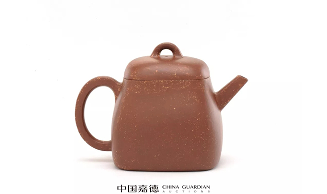 中國嘉德2019春拍精品導(dǎo)覽 | 拍賣市場上首見的顧景舟制綠泥合菱壺