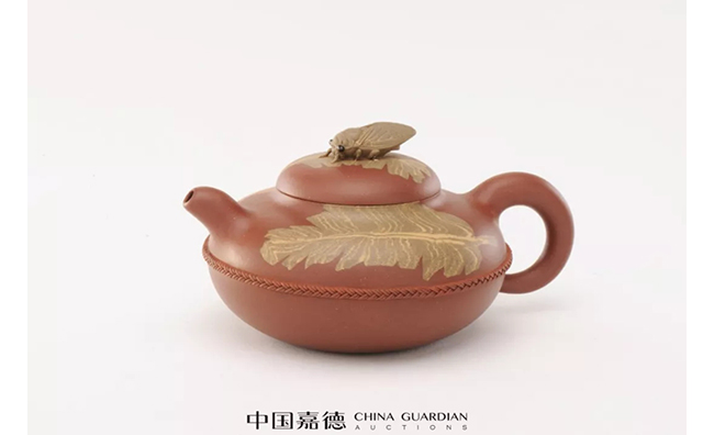 中國嘉德2019春拍精品導(dǎo)覽 | 拍賣市場上首見的顧景舟制綠泥合菱壺