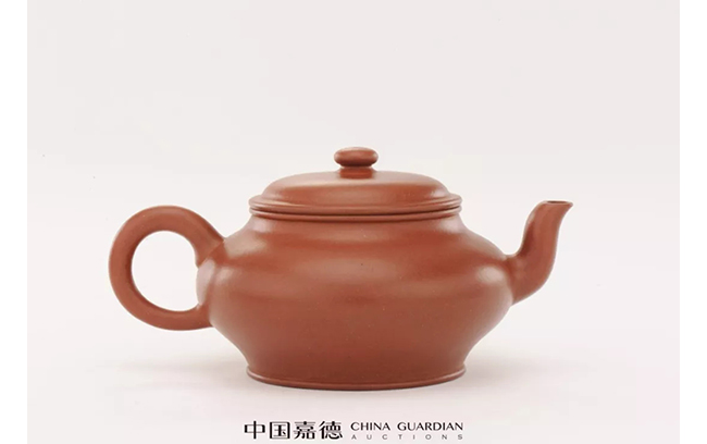 中國嘉德2019春拍精品導(dǎo)覽 | 拍賣市場上首見的顧景舟制綠泥合菱壺