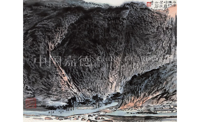中國(guó)嘉德2019春拍精品導(dǎo)覽 | 氤氳沉郁，氣象萬(wàn)千——陸儼少致劉旦宅《山水冊(cè)》