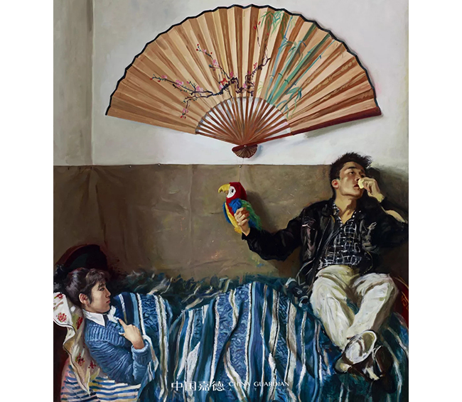 中國嘉德2019春拍精品導覽 | 鸚鵡與扇子，親密和疏離：趙半狄迷失世界里的暗道