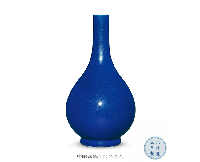 中國(guó)嘉德2019秋拍 | 凈秀涵芳——宮廷單色釉集萃