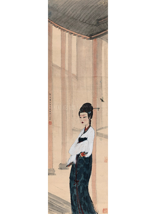 中國(guó)嘉德2019秋拍 | 新妝春光——傅抱石《春詞詩(shī)意》讀記