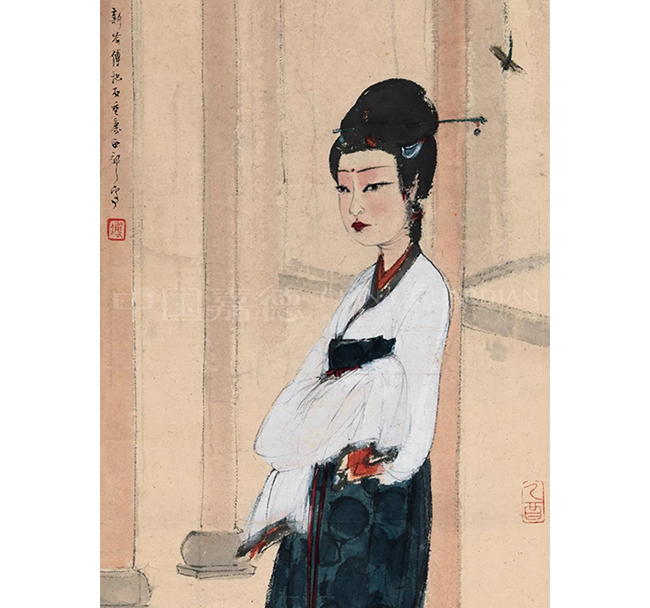 中國(guó)嘉德2019秋拍 | 新妝春光——傅抱石《春詞詩(shī)意》讀記