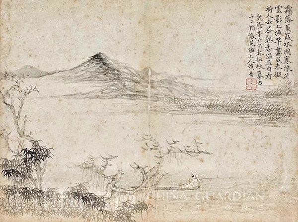 中國嘉德2019秋拍精品導覽 | 春山到秋山，一抹淡如煙——讀黃易仿古山水冊