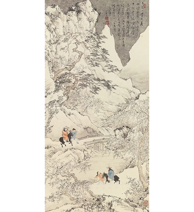 中國(guó)嘉德2019秋拍 | 讀書之樂四時(shí)有 江山為助筆縱橫——溥儒《四時(shí)山水》