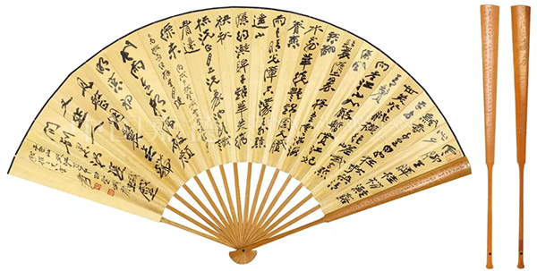 中國嘉德2019秋拍 | 峨眉待月，羅浮入夢——張大千泥金青綠巨扇