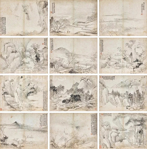 中國嘉德2019秋拍精品導覽 | 春山到秋山，一抹淡如煙——讀黃易仿古山水冊