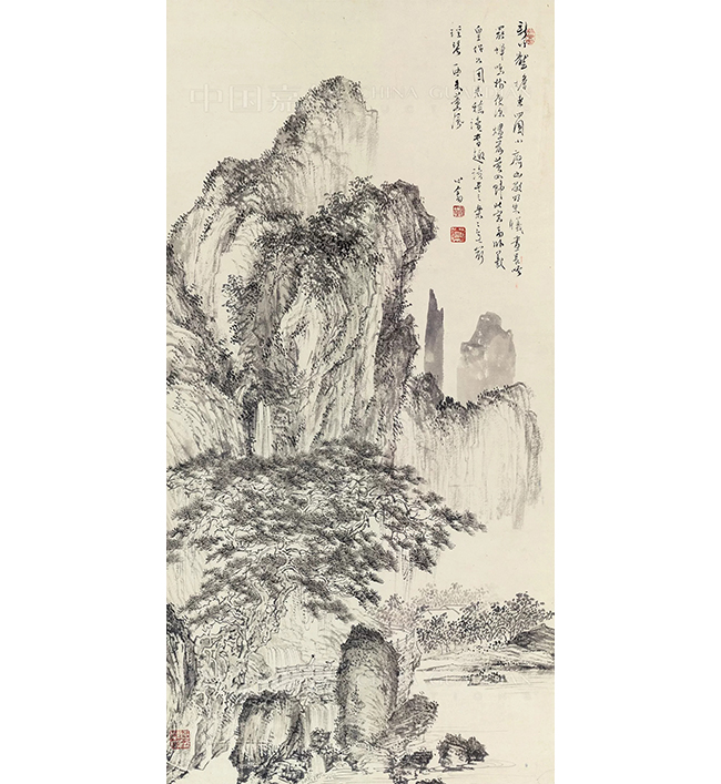 中國(guó)嘉德2019秋拍 | 讀書之樂四時(shí)有 江山為助筆縱橫——溥儒《四時(shí)山水》