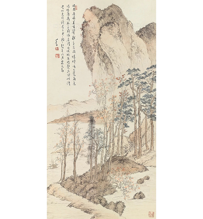 中國(guó)嘉德2019秋拍 | 讀書之樂四時(shí)有 江山為助筆縱橫——溥儒《四時(shí)山水》