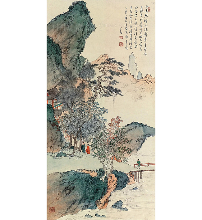 中國(guó)嘉德2019秋拍 | 讀書之樂四時(shí)有 江山為助筆縱橫——溥儒《四時(shí)山水》