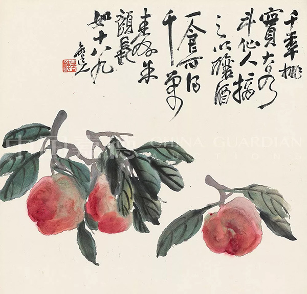 中國(guó)嘉德2019秋拍 |  悅目——吳昌碩《花卉清供冊(cè)》