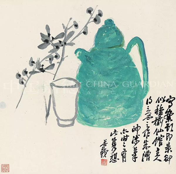 中國(guó)嘉德2019秋拍 |  悅目——吳昌碩《花卉清供冊(cè)》