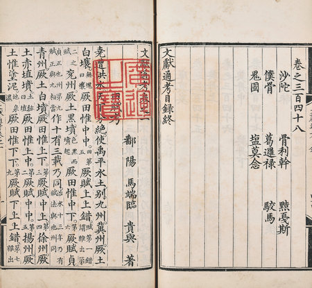 嘉德通訊115期·拍場擷珍 《文獻(xiàn)通考》的三個(gè)官刻本