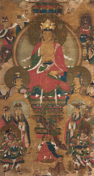 嘉德通訊116期·拍場(chǎng)擷珍 瑰麗多彩的佛教繪畫