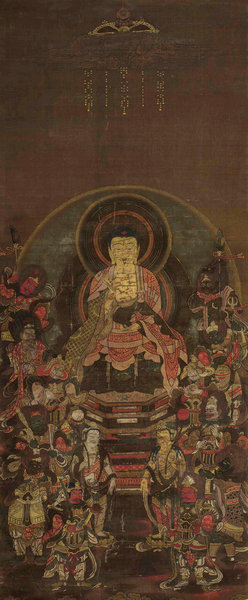 嘉德通訊116期·拍場(chǎng)擷珍 瑰麗多彩的佛教繪畫