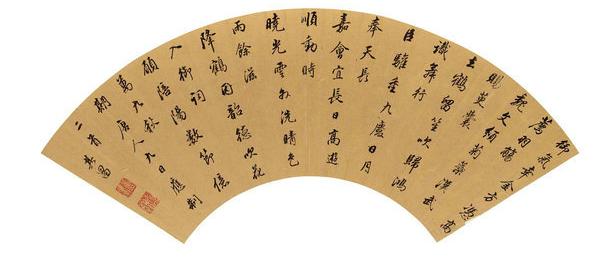 嘉德通訊119期·拍場(chǎng)擷珍 文心雕蟲 嘉樹堂藏明代扇面精粹
