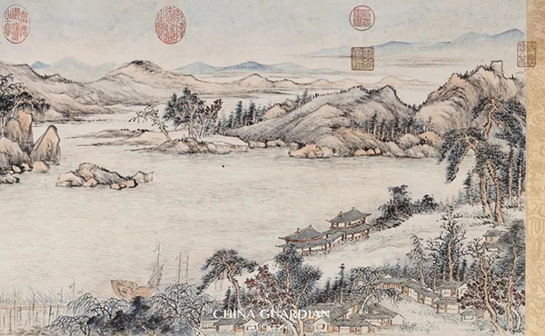 中國(guó)嘉德2018秋拍精品導(dǎo)覽 | 詞臣筆墨，名士情懷——錢維城畫《富春秋色卷》賞析