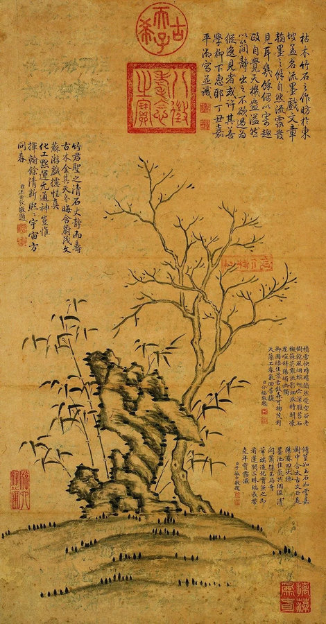 【嘉德春拍】偶以寄趣，天機(jī)盎溢——乾隆《瓶荷盆菊圖》探究
