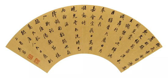 中國(guó)嘉德2018春拍精品導(dǎo)覽 | 文心雕蟲(chóng)——嘉樹(shù)堂藏明代扇面精粹（下）