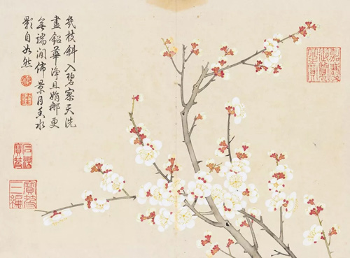 中國(guó)嘉德2018春拍精品導(dǎo)覽 | 燦爛富貴 廟堂氣象：乾隆御題錢維城《花卉冊(cè)》