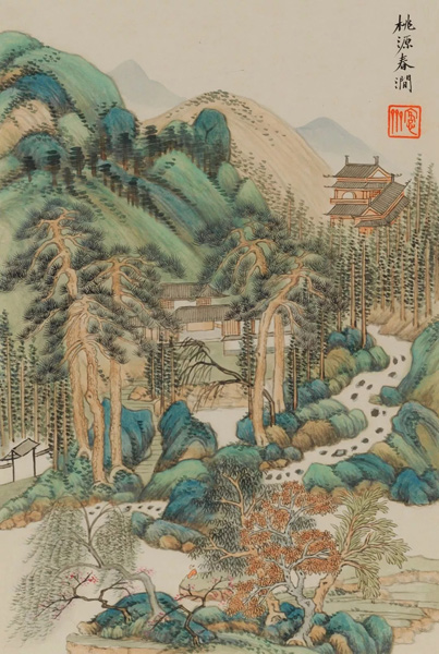 中國(guó)嘉德2018春拍精品導(dǎo)覽 | 潤(rùn)聚金碧氣，清無(wú)沙土痕 ——吳大澂《山水》《花卉》冊(cè)