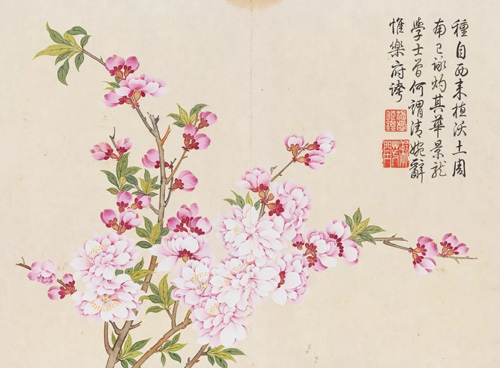 中國(guó)嘉德2018春拍精品導(dǎo)覽 | 燦爛富貴 廟堂氣象：乾隆御題錢維城《花卉冊(cè)》